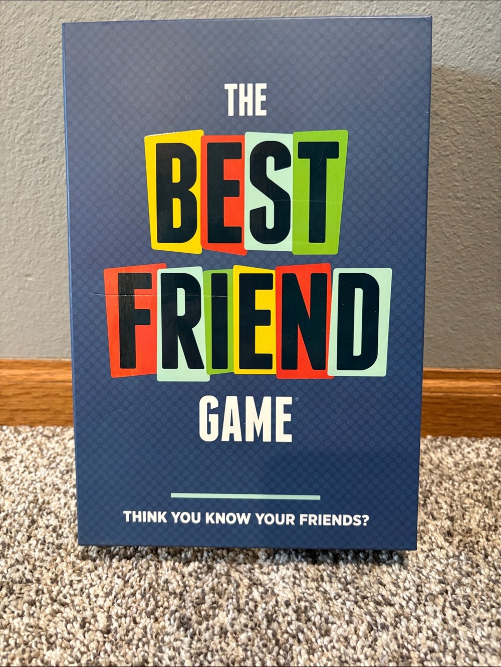 The Best Friend Game — Navy Edition